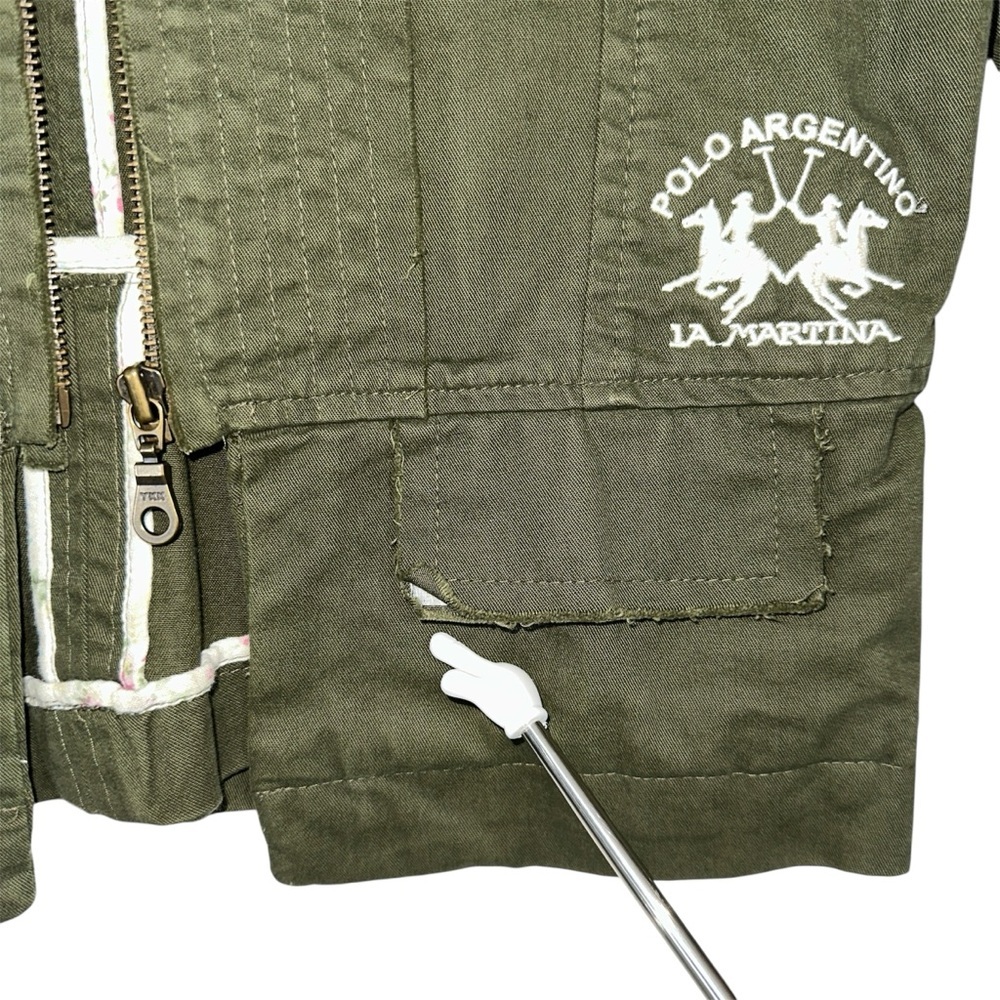 Women’s Green La Martina Saddlery Polo Argentino Jacket - Picture 5 of 11